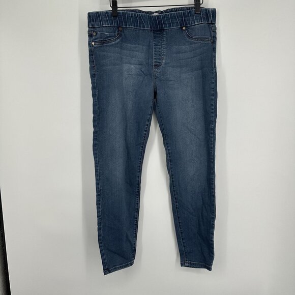 Liverpool Pull-on Jeans Womens size 14 Denim Leggings - Picture 1 of 7